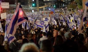 Israeli anti-judicial reform protests, Tel Aviv
