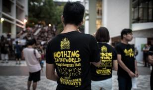 Hong Kong Academic Freedom protest tshirt