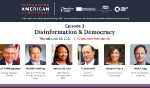 Reimagining American Democracy Disinformation and Democracy